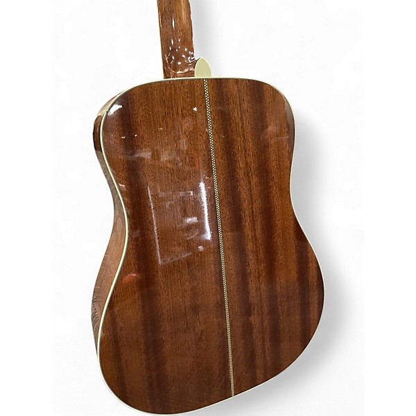 Used Fender Paramount PM-1 Standard Dreadnought Natural Acoustic Electric Guitar