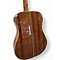 Used Fender Paramount PM-1 Standard Dreadnought Natural Acoustic Electric Guitar