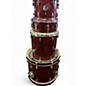 Used Ludwig 4 Piece Classic Maple Pro red sparkle Drum Kit