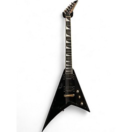Used 2005 Jackson STARS RANDY RHOADS LIMITED EDITION  Black and Gold Solid Body Electric Guitar