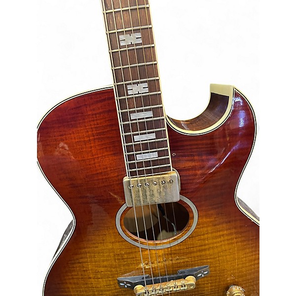 Vintage 1975 Ibanez 1975 HOWARD ROBERTS EDITION Sunburst Acoustic Electric Guitar
