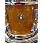 Used Ludwig 3 Piece Classic Maple Orange Sparkle Drum Kit