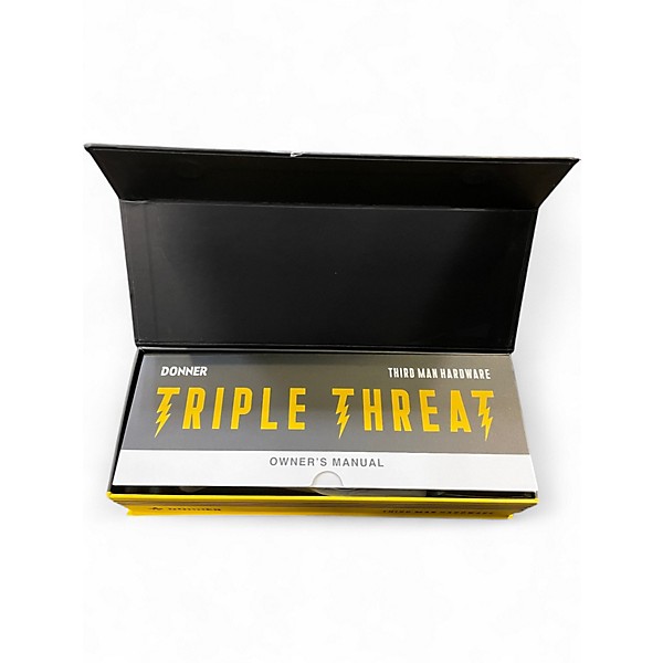 Used Donner TRIPLE THREAT Effect Pedal