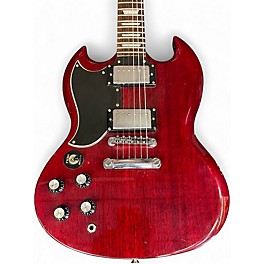 Used Epiphone SG Standard Left Handed Cherry Electric Guitar
