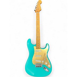 Used Squier 40TH ANNIVERSARY STRATOCASTER GREEN Solid Body Electric Guitar