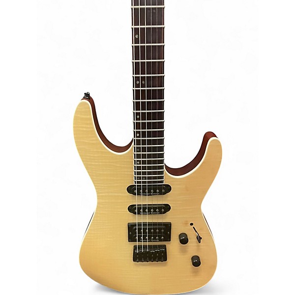Used Esp Ltd M403 Flame Maple Solid Body Electric Guitar