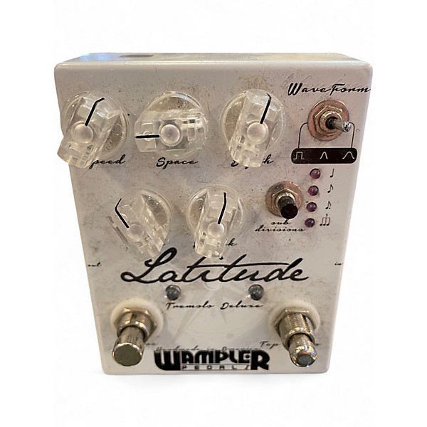 Used Wampler Latitude Deluxe Tremolo Effect Pedal