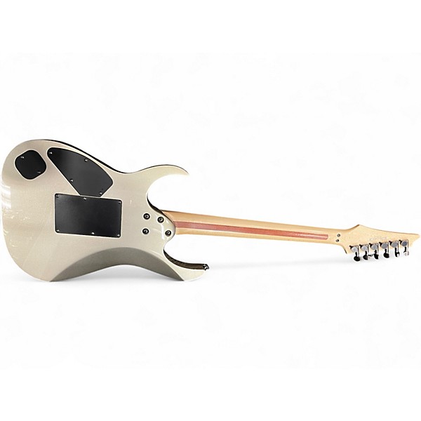 Used Ibanez RG570 Silver Solid Body Electric Guitar Silver