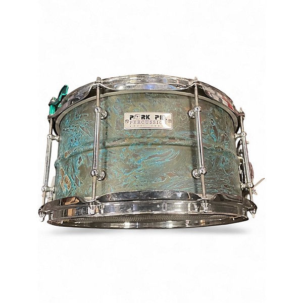 Used Pork Pie 7X13 PATINA SNARE DRUM PATINA Drum
