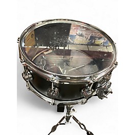 Used 2024 DW 6.5X14 Collector's Satin Black over Brass Satin Black Drum