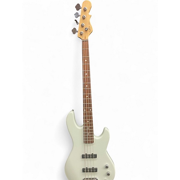 Used G&L JB-2 White Electric Bass Guitar