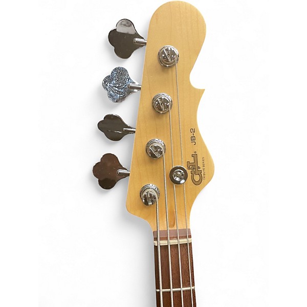 Used G&L JB-2 White Electric Bass Guitar