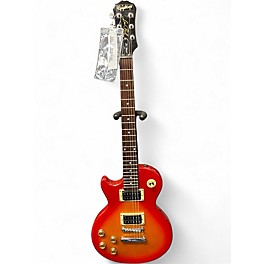 Used Epiphone Les Paul 100 Bolt On Left Handed Cherry Sunburst Electric Guitar