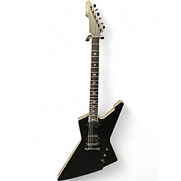 Used Schecter Guitar Research SLS E1 Evil Twin Black Solid Body Electric Guitar