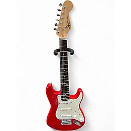 Used Squier MINI STRAT RED Electric Guitar