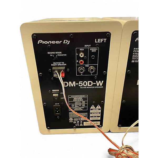 Used Pioneer DJ DM50DW Powered Monitor