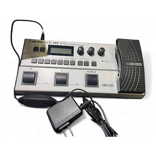 Used BOSS GT1B Bass Effect Pedal