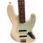 Used Fender American Professional Jazz Bass Olympic White Electric Bass Guitar thumbnail