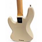 Used Fender American Professional Jazz Bass Olympic White Electric Bass Guitar