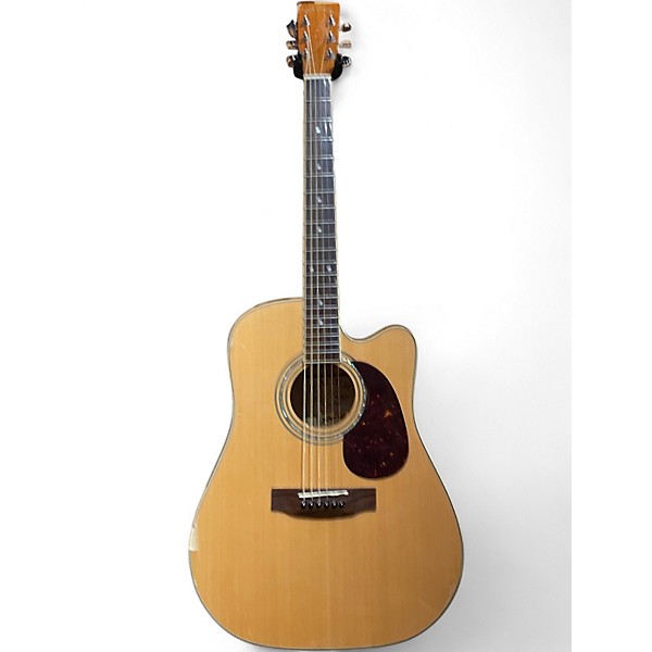 Used Zager ZAD-800MCE NATURAL Acoustic Electric Guitar