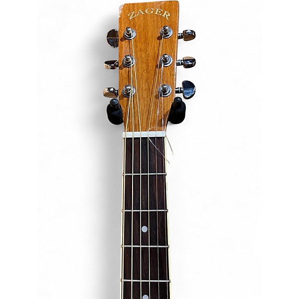 Used Zager ZAD-800MCE NATURAL Acoustic Electric Guitar