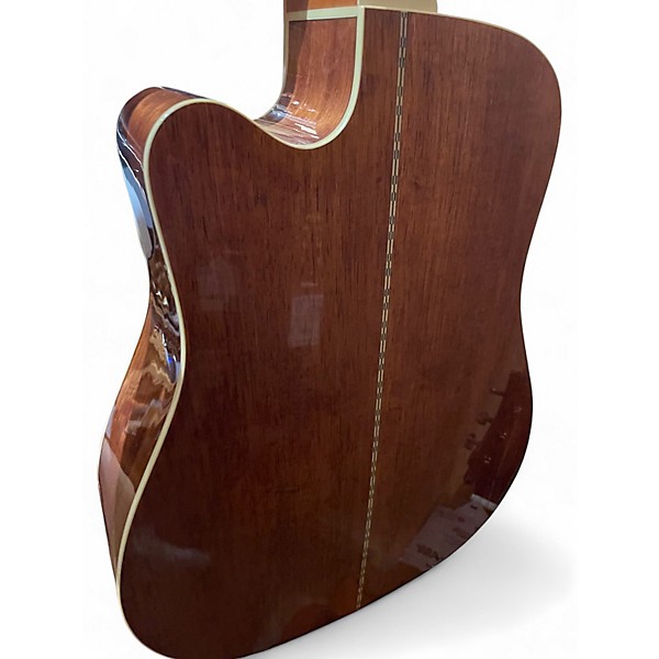 Used Zager ZAD-800MCE NATURAL Acoustic Electric Guitar
