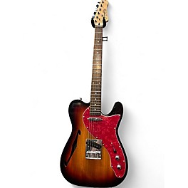 Used Firefly TELE SEMI HOLLOW Sunburst Hollow Body Electric Guitar