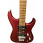 Used 1990s Jackson Professional Stealth TH1 Satin Red Solid Body Electric Guitar