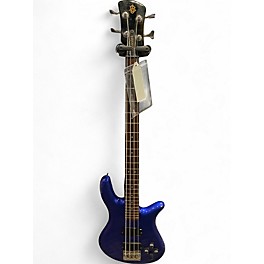 Used Spector Performer 4 blue Electric Bass Guitar