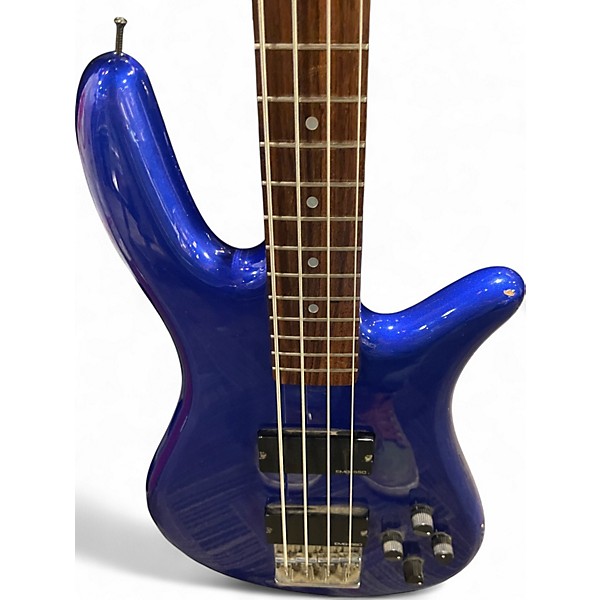 Used Spector Performer 4 blue Electric Bass Guitar
