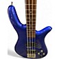 Used Spector Performer 4 blue Electric Bass Guitar