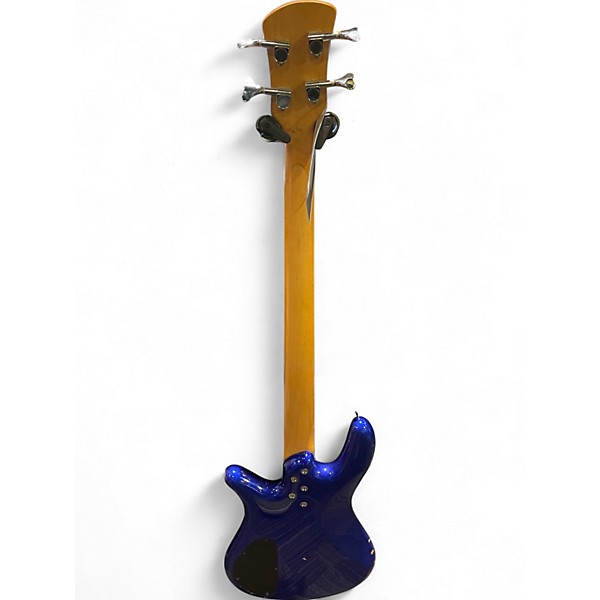 Used Spector Performer 4 blue Electric Bass Guitar