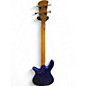 Used Spector Performer 4 blue Electric Bass Guitar