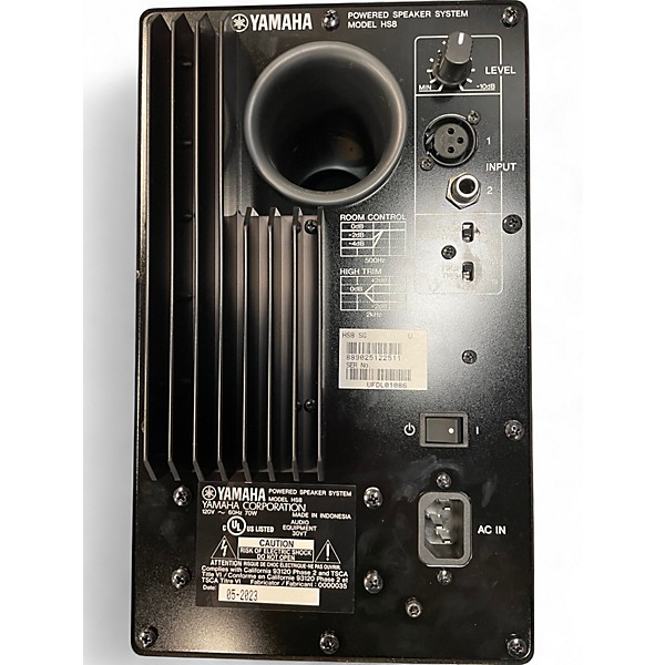 Used Yamaha BLOWN SPEAKER HS8 Powered Monitor