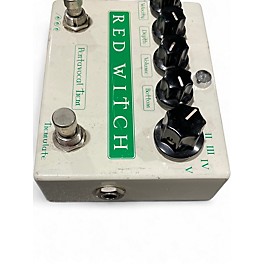 Used Red Witch Pentavocal Tremolo Modulation Effect Pedal