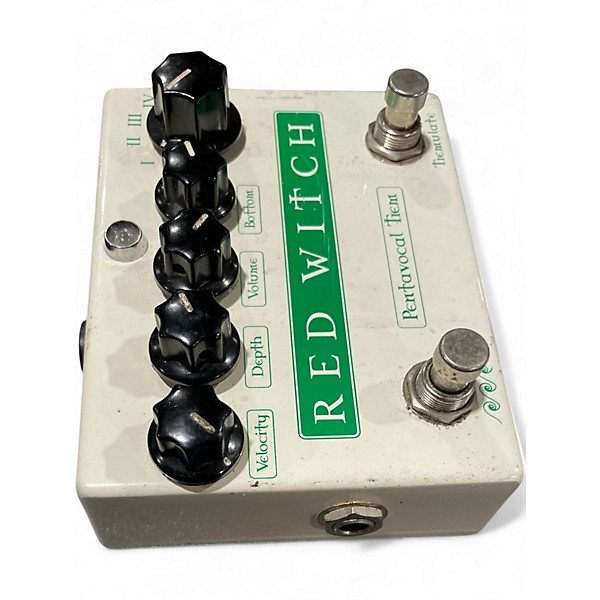 Used Red Witch Pentavocal Tremolo Modulation Effect Pedal