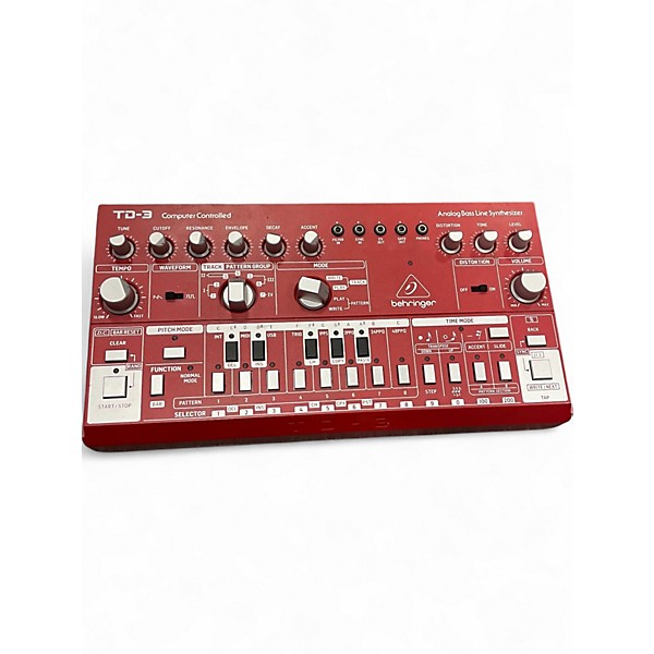 Behringer TD-3-RD ベリンガー td3 td-3 レッド Amazon.com: Behringer TD-3-RD Analog Bass Line Synthesizer