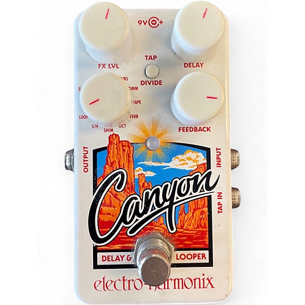Used Electro-Harmonix Canyon Delay and Looper Effect Pedal