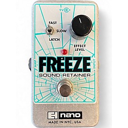Used Electro-Harmonix Freeze Sound Retainer Compression Effect Pedal