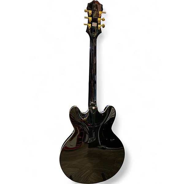 Used Epiphone Sheraton II Ebony Hollow Body Electric Guitar