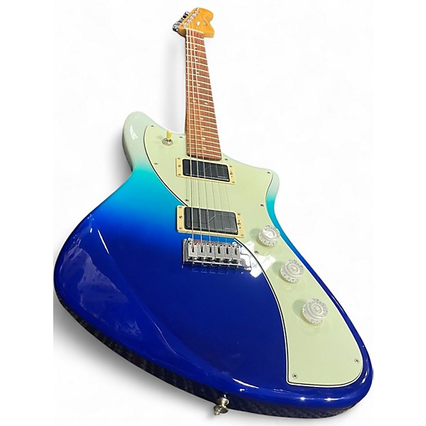 Used Fender Player Plus Meteora HH Belair Blue Solid Body Electric Guitar