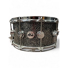 Used DW 8X14 Collector's Series Maple Snare black galaxy Drum