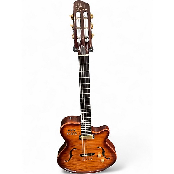 Used Godin MULTIAC JAZZ SA Tobacco Sunburst Hollow Body Electric Guitar