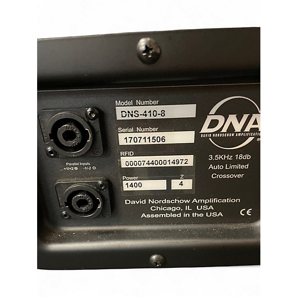 Used David Nordschow Amplification DNS410 Bass Cabinet