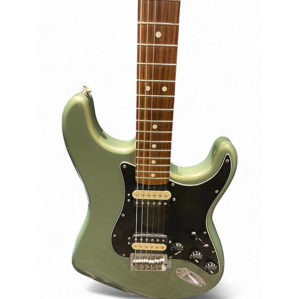 Used 2003 Fender Player Stratocaster Green Solid Body Electric Guitar