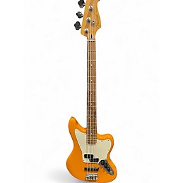 Used Fender Jaguar Bass Capri Orange Electric Bass Guitar