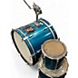 Used TAMA 3 Piece Rockstar Turquoise Drum Kit