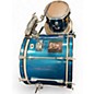 Used TAMA 3 Piece Rockstar Turquoise Drum Kit