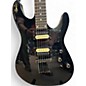 Used Schecter Guitar Research SGR Black Solid Body Electric Guitar