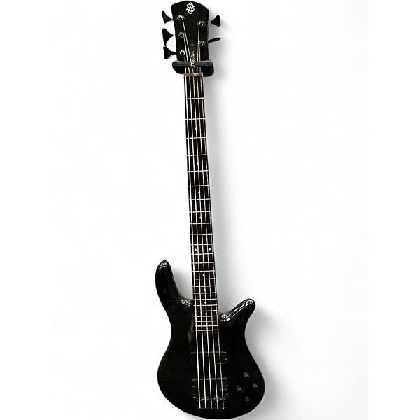 Used Spector NS5H2 Trans Black Electric Bass Guitar